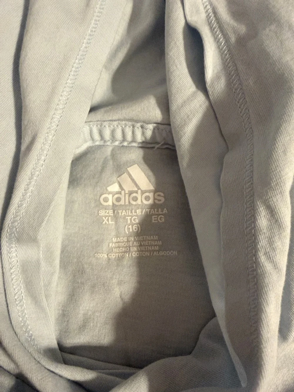 Girls Adidas long sleeve with hood